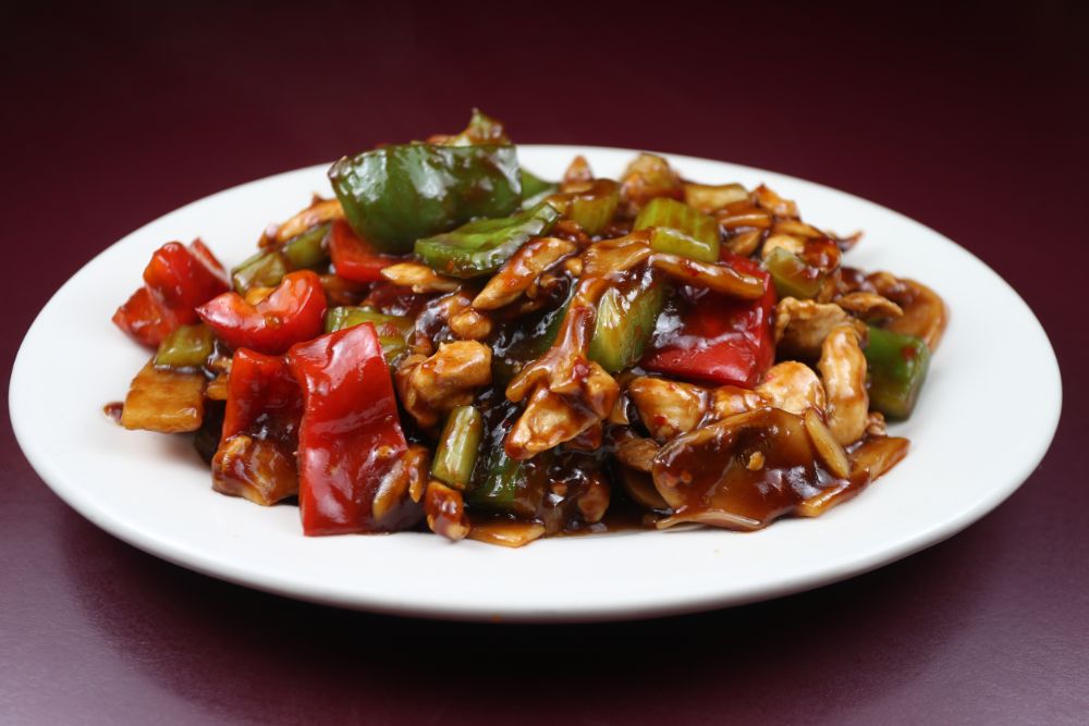 general tso’s chicken (not crispy) <img title='Spicy & Hot' align='absmiddle' src='/css/spicy.png' />